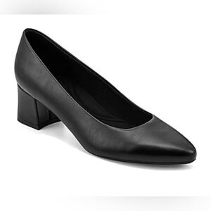 Easy Spirit Nicole Womens Pointed Closed Toe Block Heel Pumps